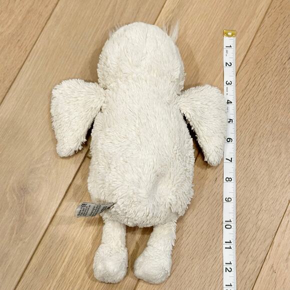 Jellycat Woodland Bashful Owl Plush Stuffed Animal Cream White 12” - Picture 6 of 6